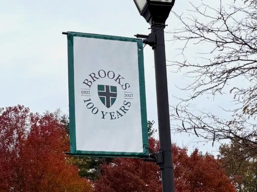 Brooks School 100 Years Logo